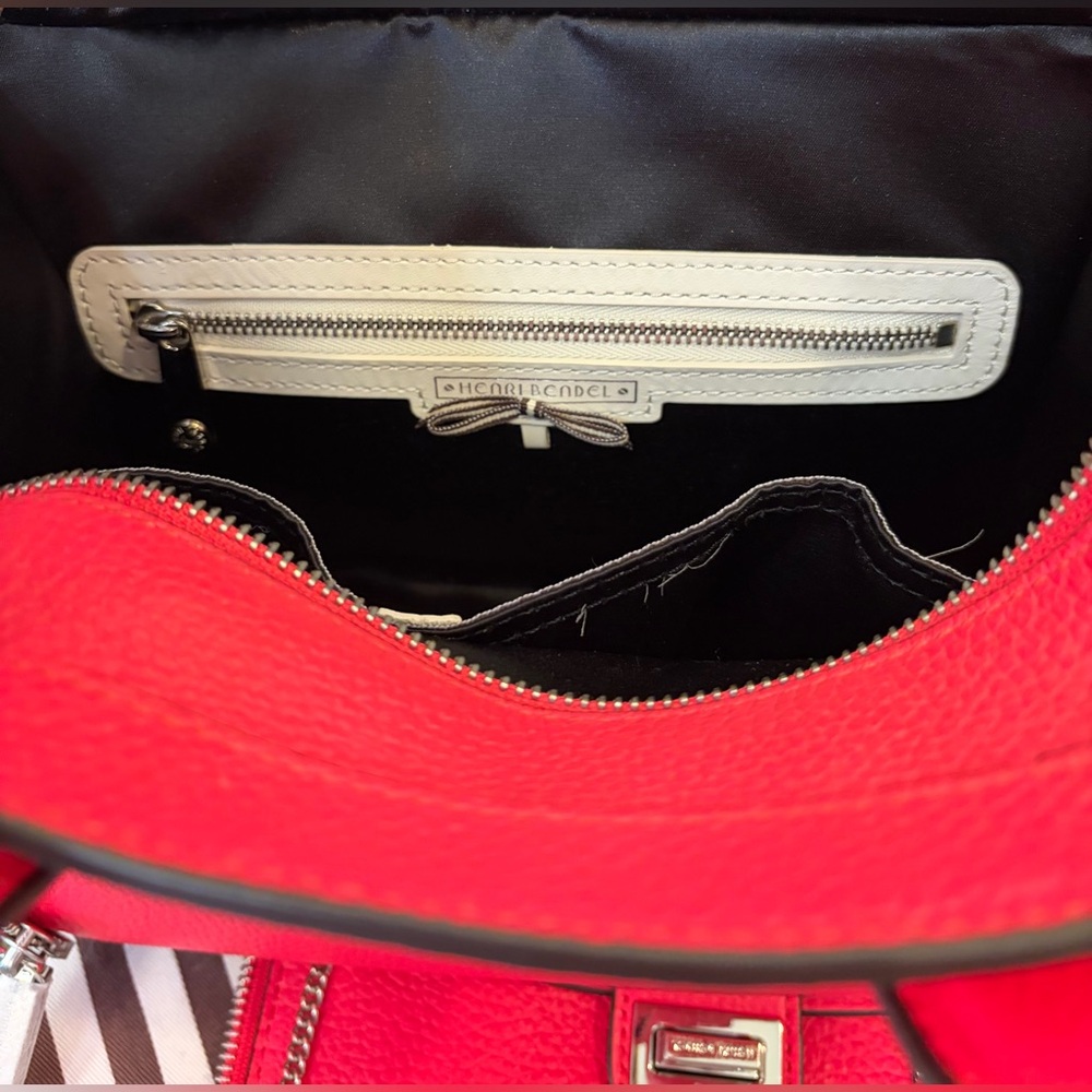 NWT FULL INCLUSION HENRI BENDEL RIVINGTON LIMITED EDITION SATCHEL/CROSSBODY - Picture 9 of 16